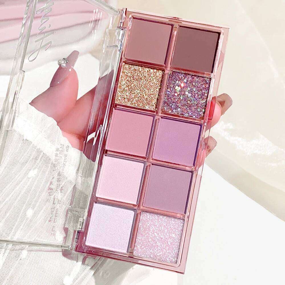 Highly pigmented eyeshadow palette with matte and shimmery glitter finishes - perfect for sic festival makeup free shipping