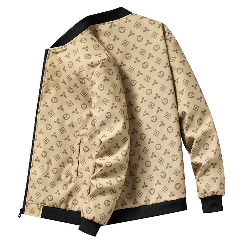 New Arrival Stylish Men's Trendy Printed Premium Jacket Slim Fit Casual Spring Autumn Coat Free Shipping Hot Sale