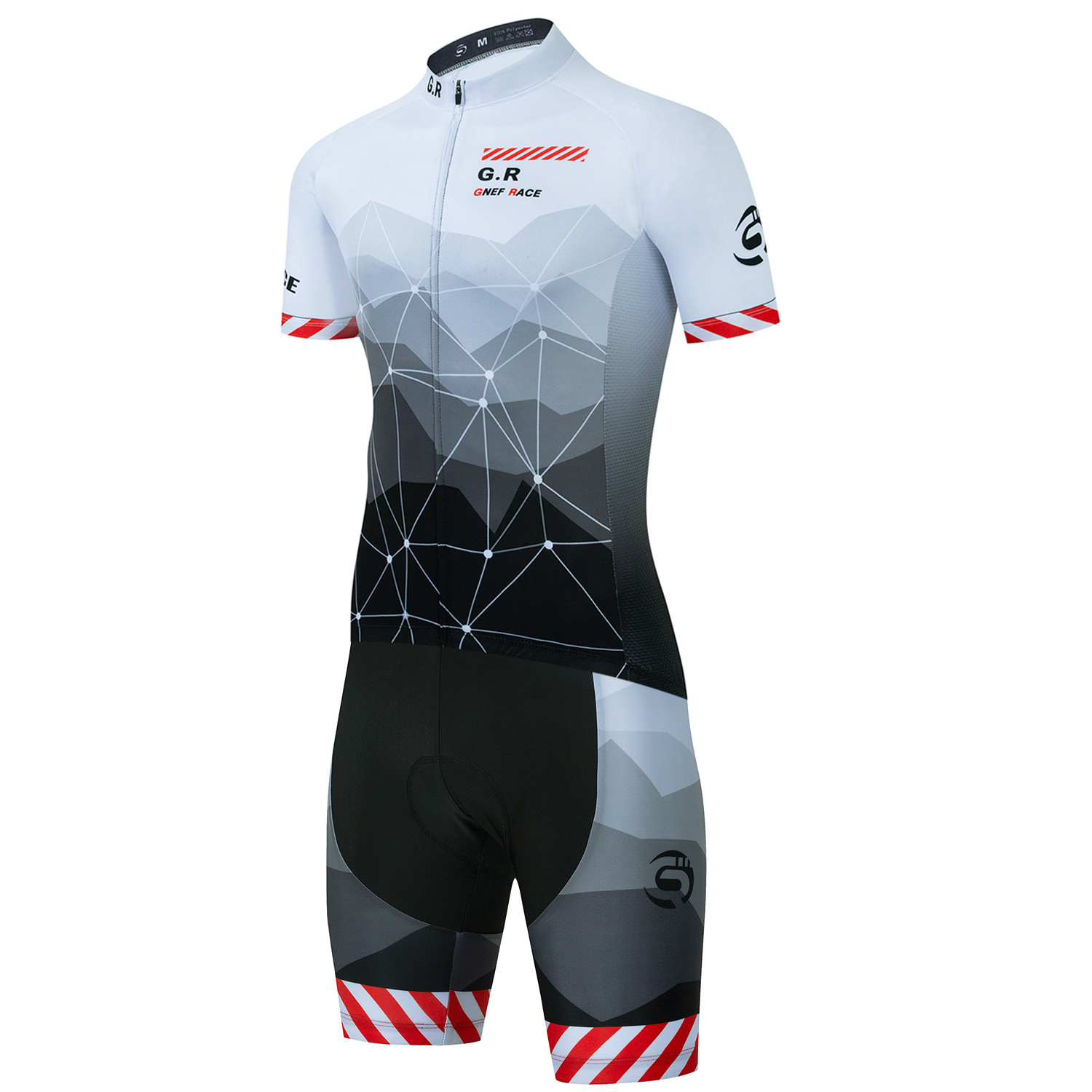 Free shipping Sportswear professional men women road bike breathable short sleeved shorts set mountain bike clothing plus size