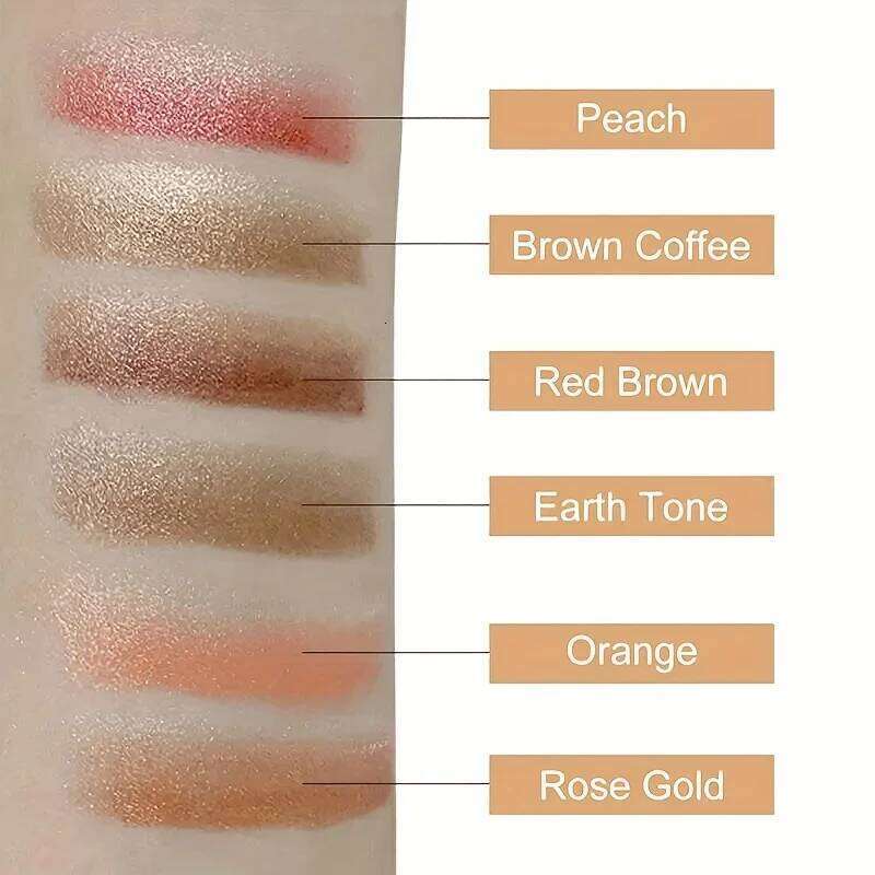 Two Color Gradient Eye Shadow Stick Three Dimensional Natural Without Taking Off Makeup eyeshadow free shipping