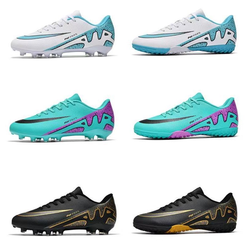 hot American Football Shoes Men Boots Ultralight Indoor Long Spikes Cleats Match Futsal Training Sneakers Soccer Breathable Drop