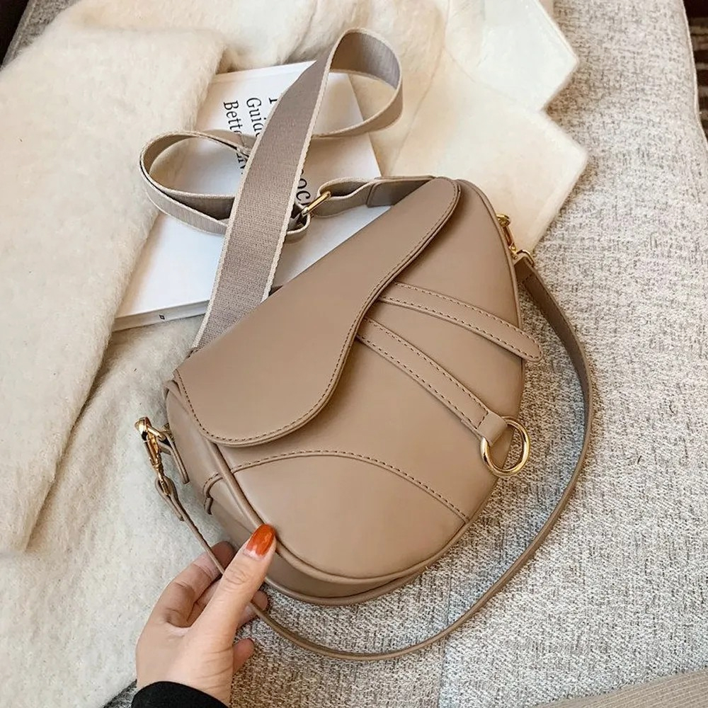 Designer Bag Shoulder Bag Luxury Saddle Bag Fashion Crossbody Bag Tote Bag New Casual Handbag High Quality Women's Leather Purse Classic Black Ba