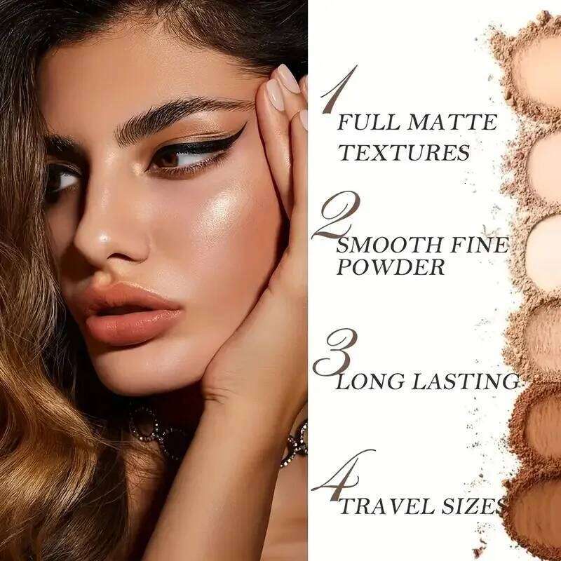 10-Color Matte Glitter Eyeshadow Palette High-Pigment, Long-Lasting, Waterproof Sdge-Proof for Daily & Nude Makeup free shipping