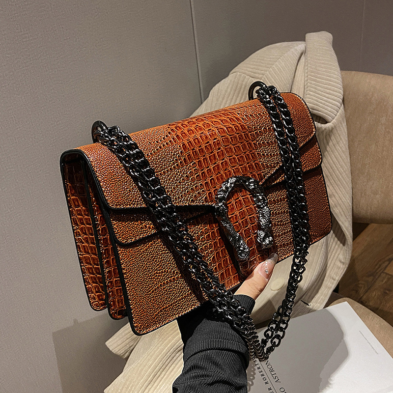 2025 hot new free shipping designer bags for womens black white red brown purple khaki New versatile and fashionable small square bag