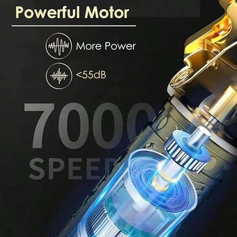 Vintage T9 Electric Hair Clipper Professional LED Display Dragon Carving Beard Shaver for Barber Shop Haircutting hine g250612