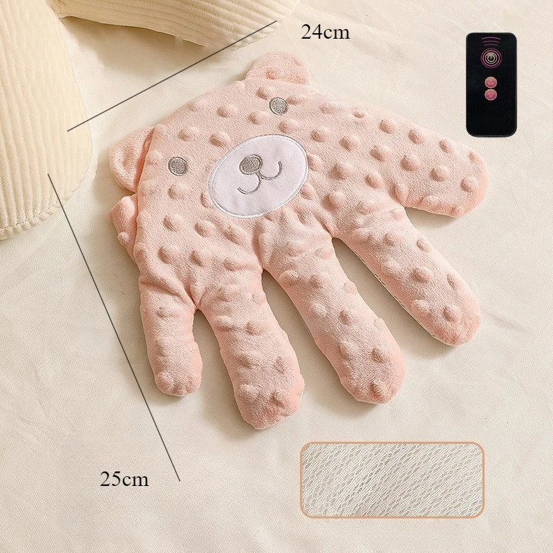 Baby Napping Comfort Palm Pillow Automatic Pat Anti Startle Soothing Doll Electric PE Filling Soothing Doll Pat Butt Hand Palms 250610