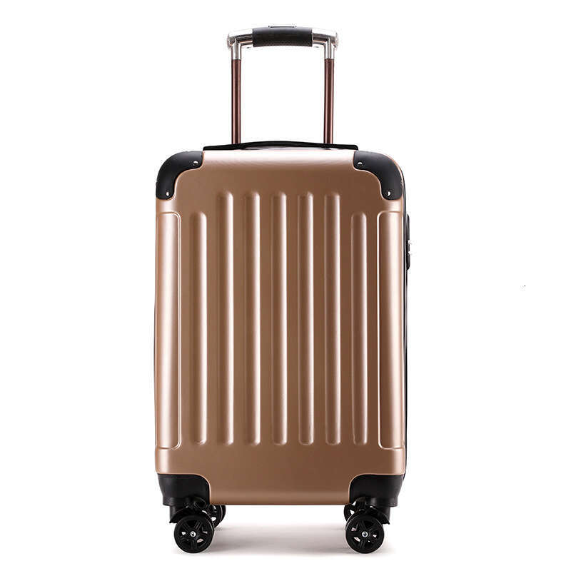 Solid Color Corner-Wrapped Back-to-School Season Package Storage Trolley Case Fashion Classic Universal Wheel Carry-On Suitcase