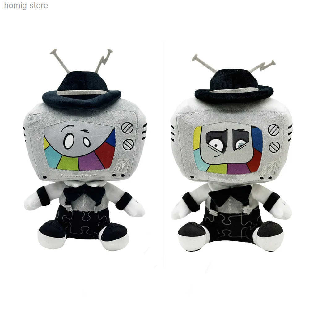 35cm SMG4 Mr. Puzzles Plush Toys Cute Soft Stuffed Cushion Cartoon Anime Dolls For Kid Birthday Christmas Gift L250612