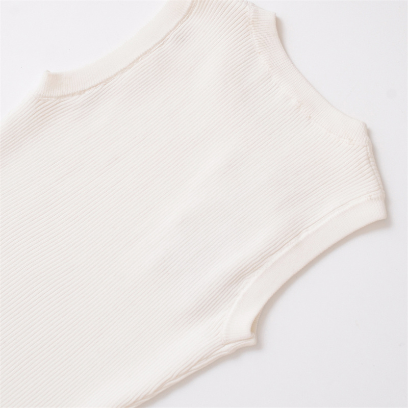 Spring/summer 2025 new casual women's clothing Europe and the United States spice starfish decorative sleeveless vest fashion Joker.