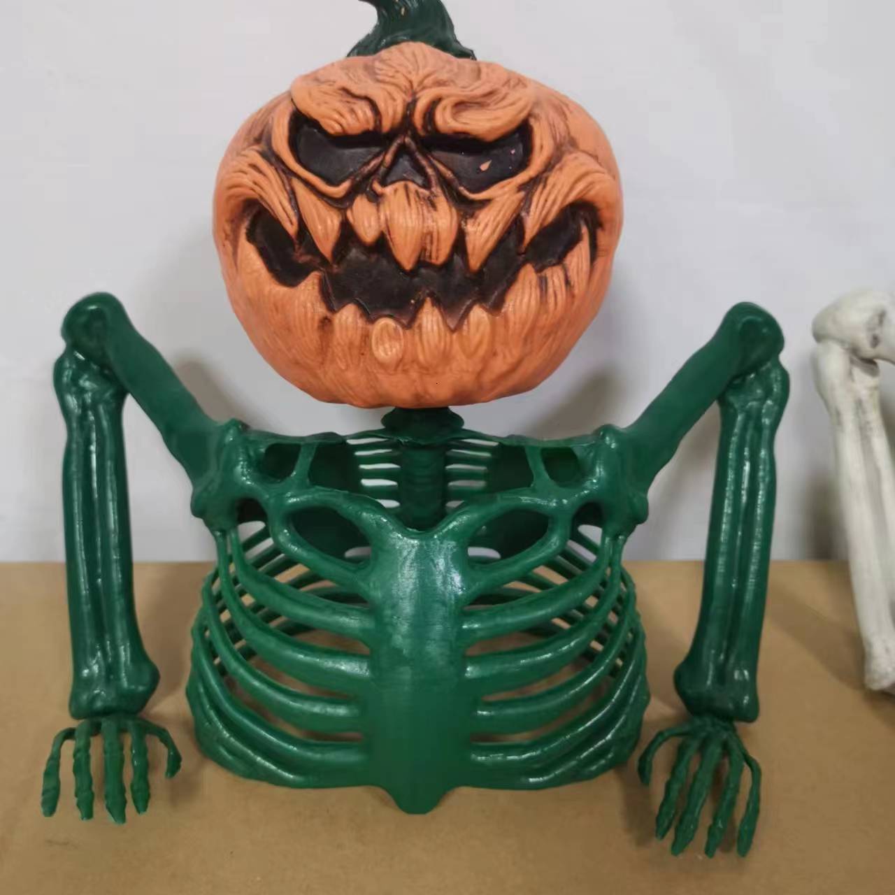 48 Groundbreaking Pumpkin Skeleton - Creepy Outdoor Halloween Decorations for Yard 240827