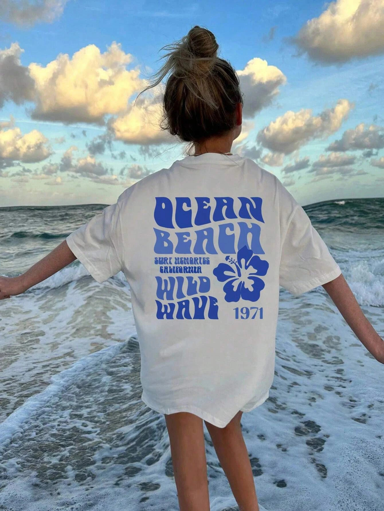 Summer Fashion Short Sleeve Cute Pattern Letters Printed Cotton Round Neck Loose Casual TShirt Childrens Clothing 250604z