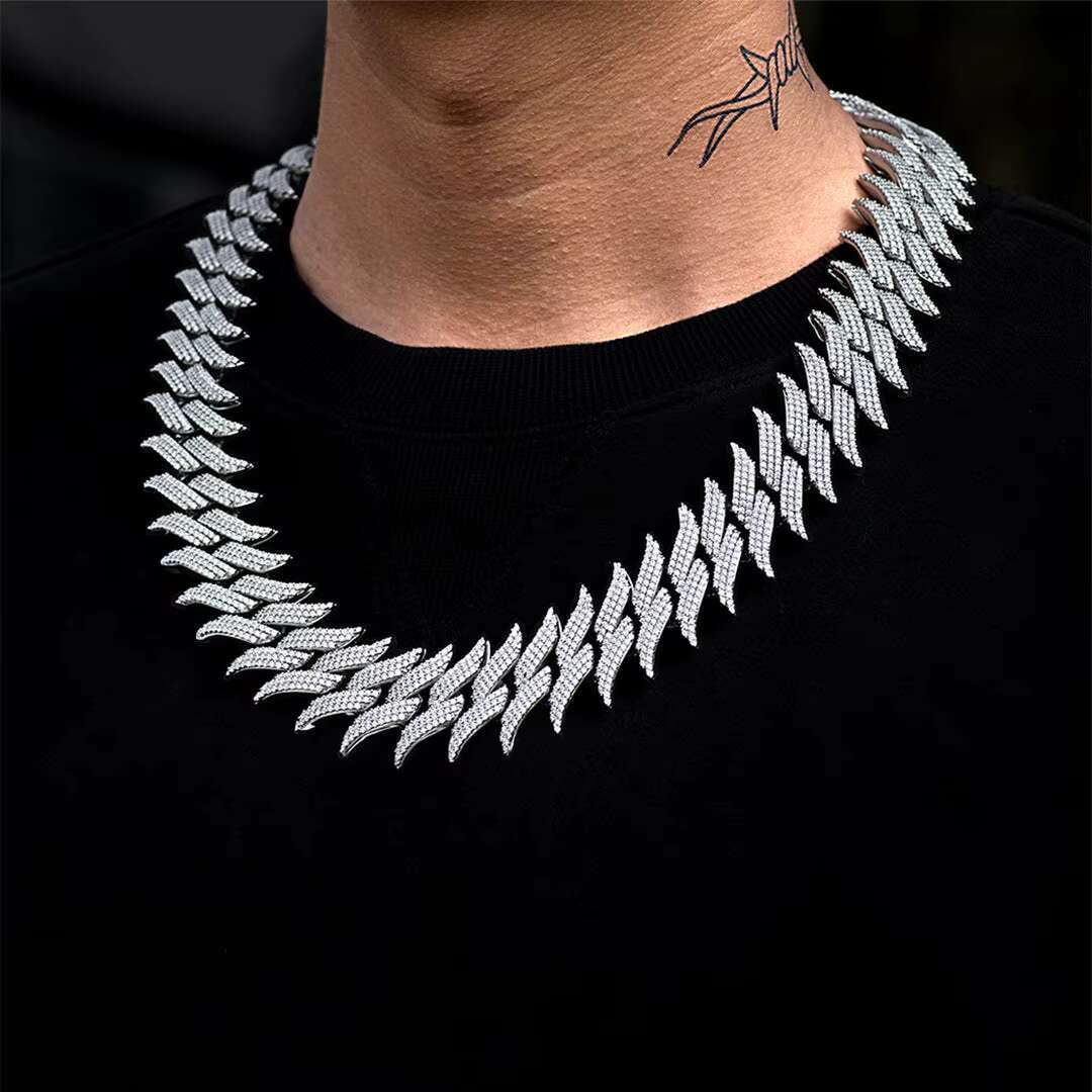 Trendsetting Unisex Statement Piece Designer Inspired Glittering Thug Life Accessories Craftsmanship of White Rhodium Plated Bezel Set Stones