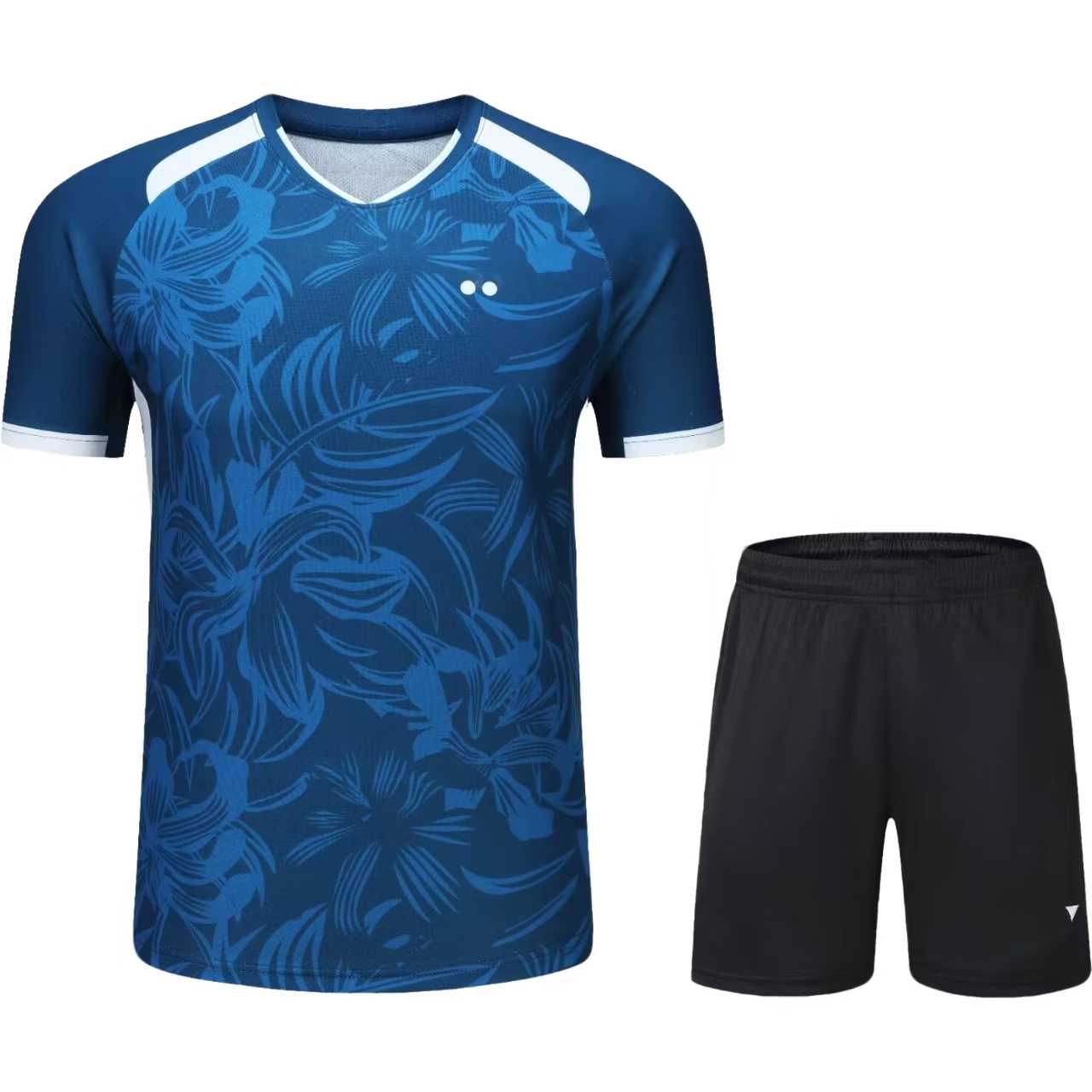 Summer Quick Drying Badminton Suit Set Men's Breathable Competition Suit Team Suit Training Suit Sports Set