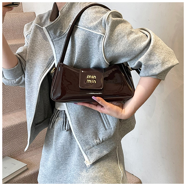 Designer Bag 2025 Korean Style Glossy Shoulder Bag - Trendy 2025 New Arrival Unique Designer Inspired Bag With Free Shipping