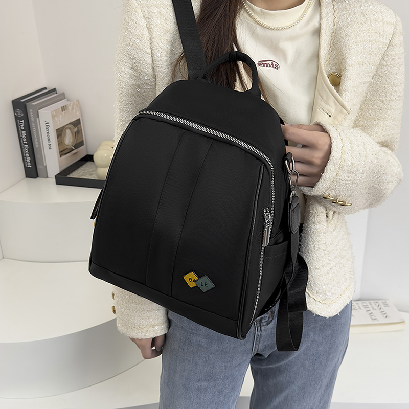high-end nylon casual waterproof lightweight feel, Fashionable men's 10 women's travel backpack, computer bag 3 feel, 10 backpack,
