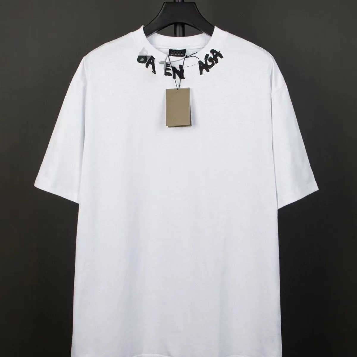 Designer Classic Mens T-shirt 3D Letters Europe an and American popularity Monogrammed Male Fem ale Shirts Cotton Casual#888