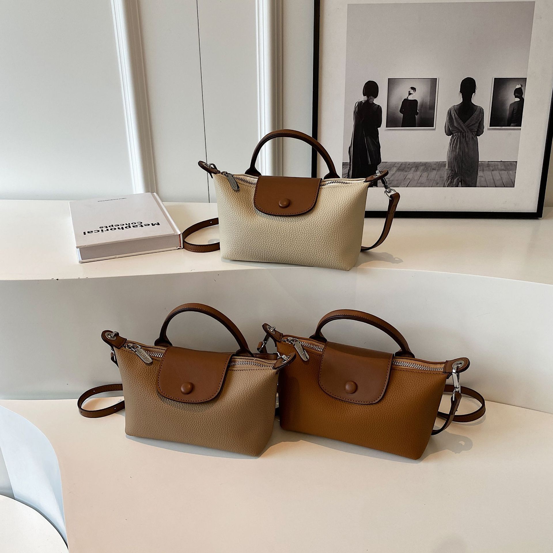 Free Shipping 2025 New Designer Bag High-quality Exquisite Practical Wallet Retro Dragon Pattern Handbag Multifunctional High-quality Dumpling Shoulde