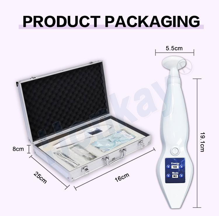 Ozone Face Lift Tightening Shower Pen Cold Jet Plasma Pen Eyelid Plaspot Pores Cleaner Cold Plasma Pen Machine