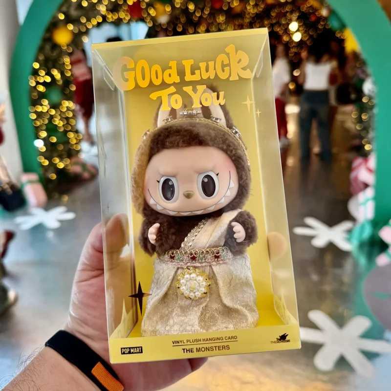 LABUBU Original Blind Box Thailand Exclusive Plush Vinyl Doll Labubu Trendy Keychain Anime Figure Toy X250612