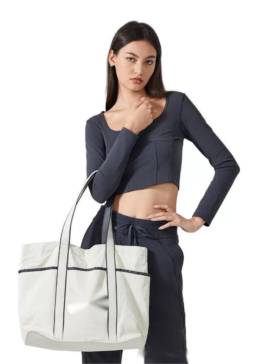 2025--Yoga fiess bag all-in-one large capacity bag Casual handbag waterproof simple shoulder bag f4