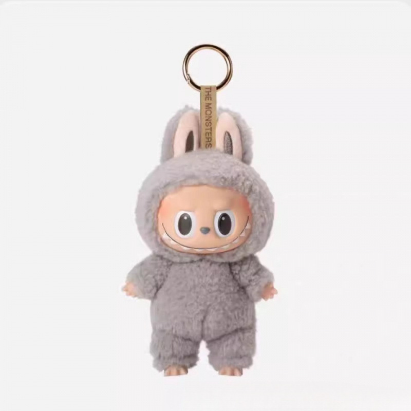 Top Quality Labubu Anime Character Chair Series PVC Pendant Doll Model Monster Keychain Copy Toy Birthday Christmas
