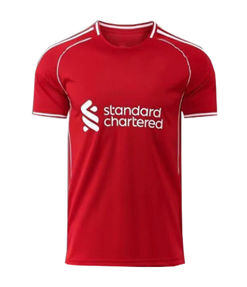 2025 2026 The RedsMohamed Salah Darwin Nunez 25 26 Home Away men Soccer Jersey Dominik Szoboszlai Andy Robertson Alisson Becker Joe Gomez Joel Matip Curtis Jones kids