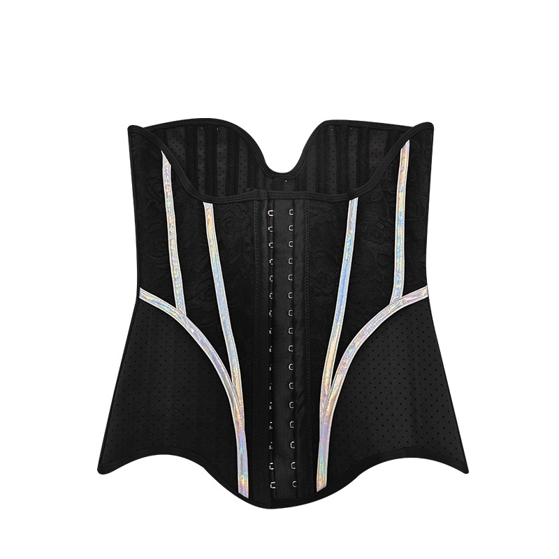 Waist Trainer Corset for Women Spiral Steel Boned Underbust Corsets and Bustiers Cinchers Workout Body Shaper 3345