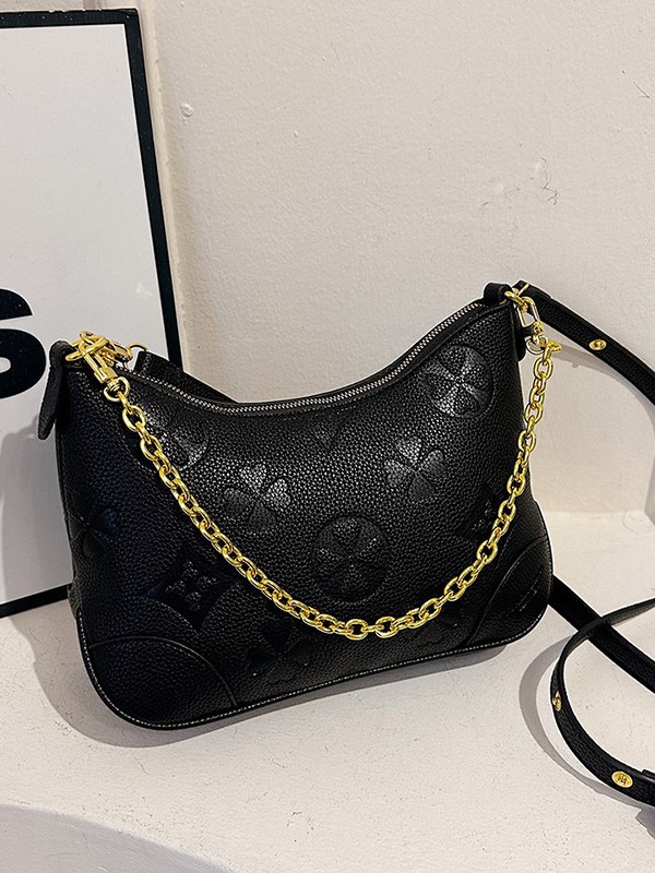 Designer's 2025 new style high-end and elegant printed women's single-shoulder bag, handbag, crossbody bag, underarm bag, free shipping