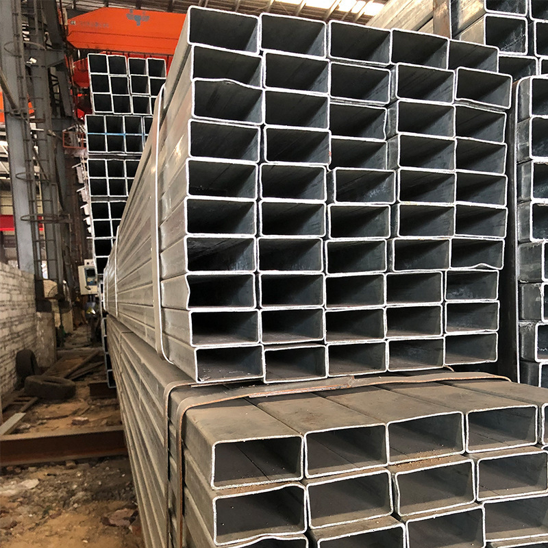 304 Stainless Tube 20/25/40mm Thickened 1.5/2/3/4mm Brushed Steel Pipe Square Car Shed Bracket