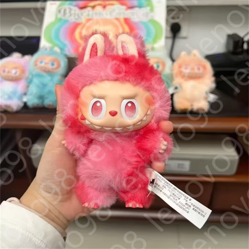 Labubu clothes designer doll V1 V2 V3 la bubu big into energy keychain Best-selling luxury key Blind box selection Plush doll popmart keychain