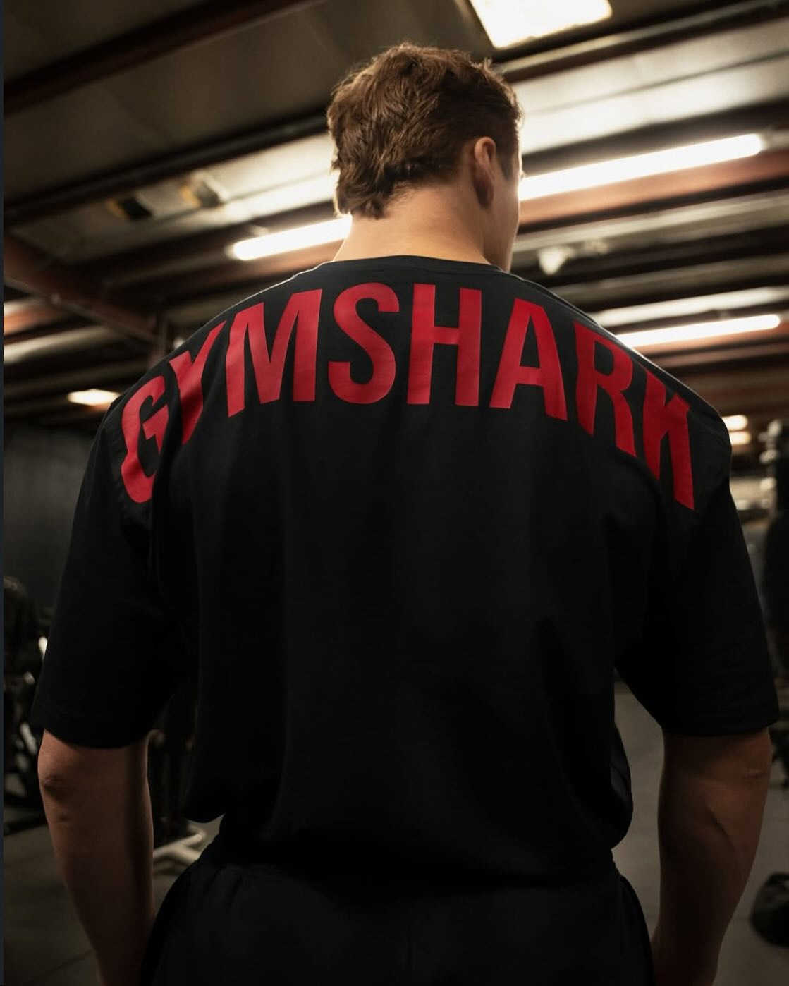 Muscle Shark Fitness American Trend Brand New Hot Selling Heavyweight Men's T-Shirt 100% Cotton Loose-Fitting Fashionable New Large Size T-Shirt y250613