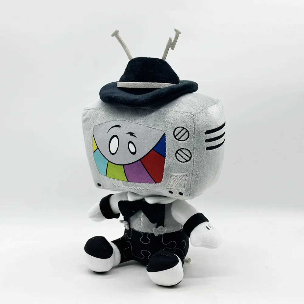 35cm SMG4 Mr. Puzzles Plush Toys Cute Soft Stuffed Cushion Cartoon Anime Dolls For Kid Birthday Christmas Gift L250612