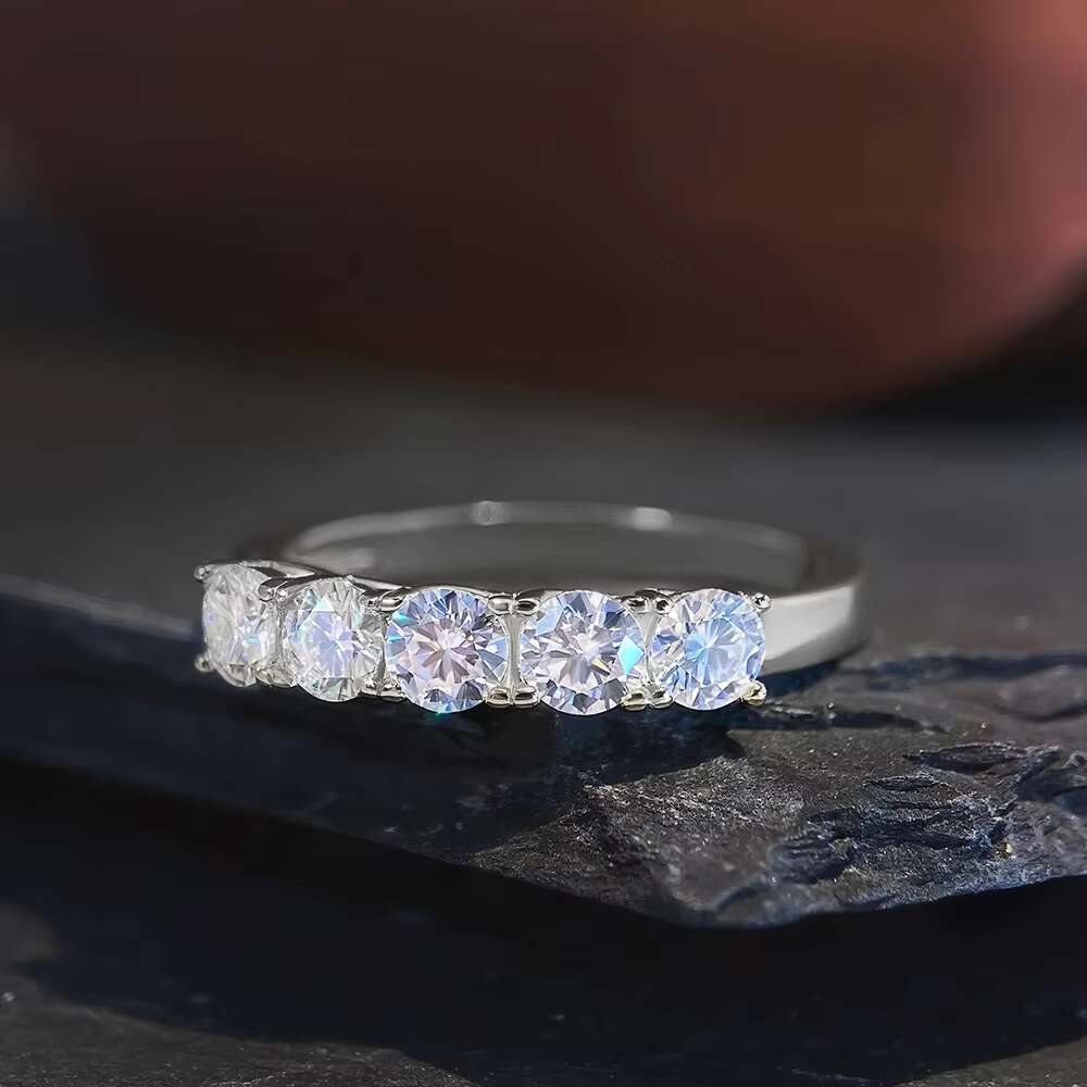925 Silver Gold Plated Marquise Pear Cut Moissanite Wedding Ring Fine Jewelry Unique GRA Mossanite Statement Engagement Ring