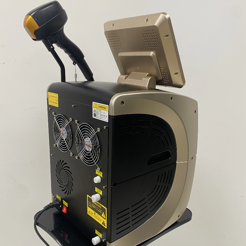 Professional Diode Ice Titanium Laser Hair Removal Machine Portable 808 755 1064 Alexandrite Device 3 Waves Permanent Removal
