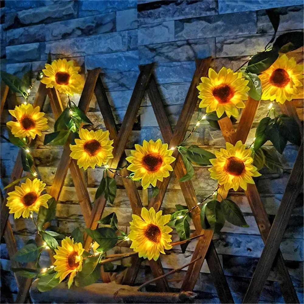 LED String Light Maple Leaf Garland Wedding Fairy Lights for Home Bedroom Wall Patio Decoration Battery PoweredXJ250612