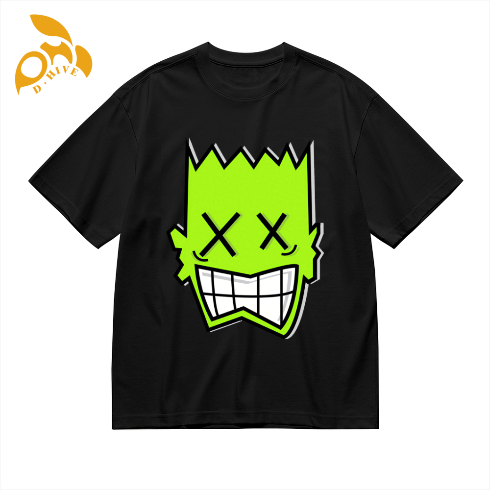 Free Shipping Designer Oversize Customized Summer Men's Women's T-shirt Short Sleeve Round neck breathable outdoor black Customized Tees Shi
