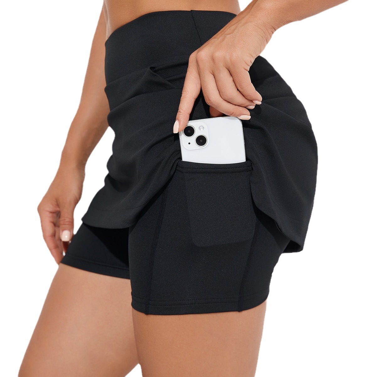 Fashionable Athletic Short Skirts for Ladies: Breathable Lightweight Culottes Perfect for Workout