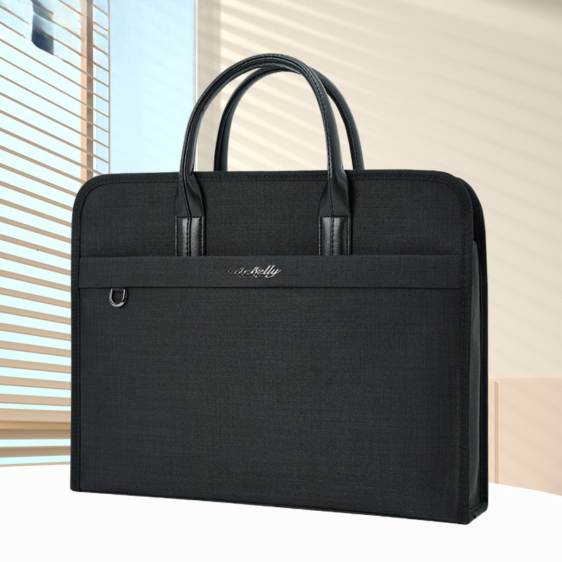 Business office hand held file trend bag conference bag Oxford cloth men s file bag laptop bag office trend bag designer bag women s bag