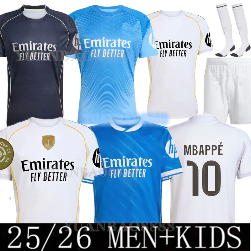 25 26 BELLINGHAM TRENT soccer Jerseys RODRGO MBAPPE 2024 2025 ReAlS MaDrIDs soccer jerseys football shirt VINI JR CAMAVINGA ALABA MODRIC VALVERDE camiseta Men