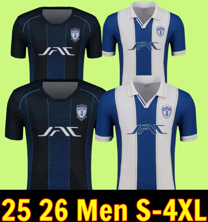 2025 Pachuca soccer jerseys MX Cup Version RONDON IDRISSI 25 26 Home Away football Jersey Men DE LA ROSA HERNANDEZ IDRISSI TERANS 3XL 4XL Liga MX football