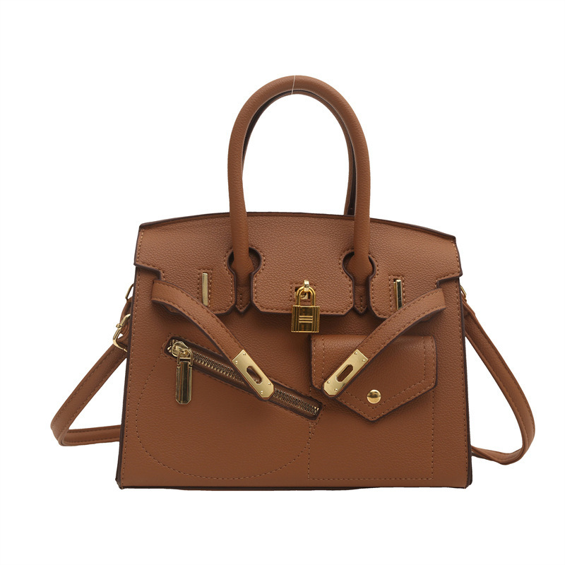 Free Shipping 2025 Summer New Designer Bag Large Capacity Casual Simple Women's Multi Functional Handbag Fashion High Quality Commuting Shopping 