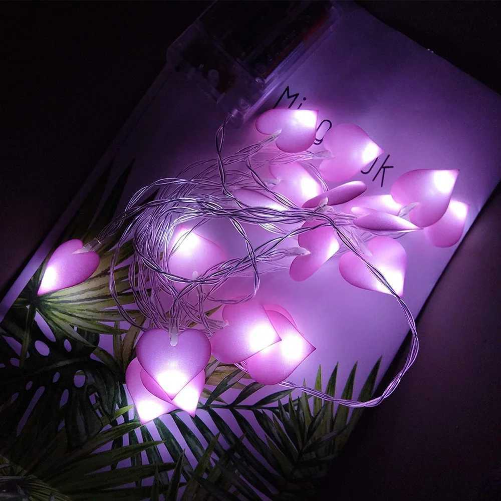 LED Heart Shape String Fairy Lights 3M Fairy Lights Christmas Decoration Garland For Valentines Day Living Room Decoration XJ250612