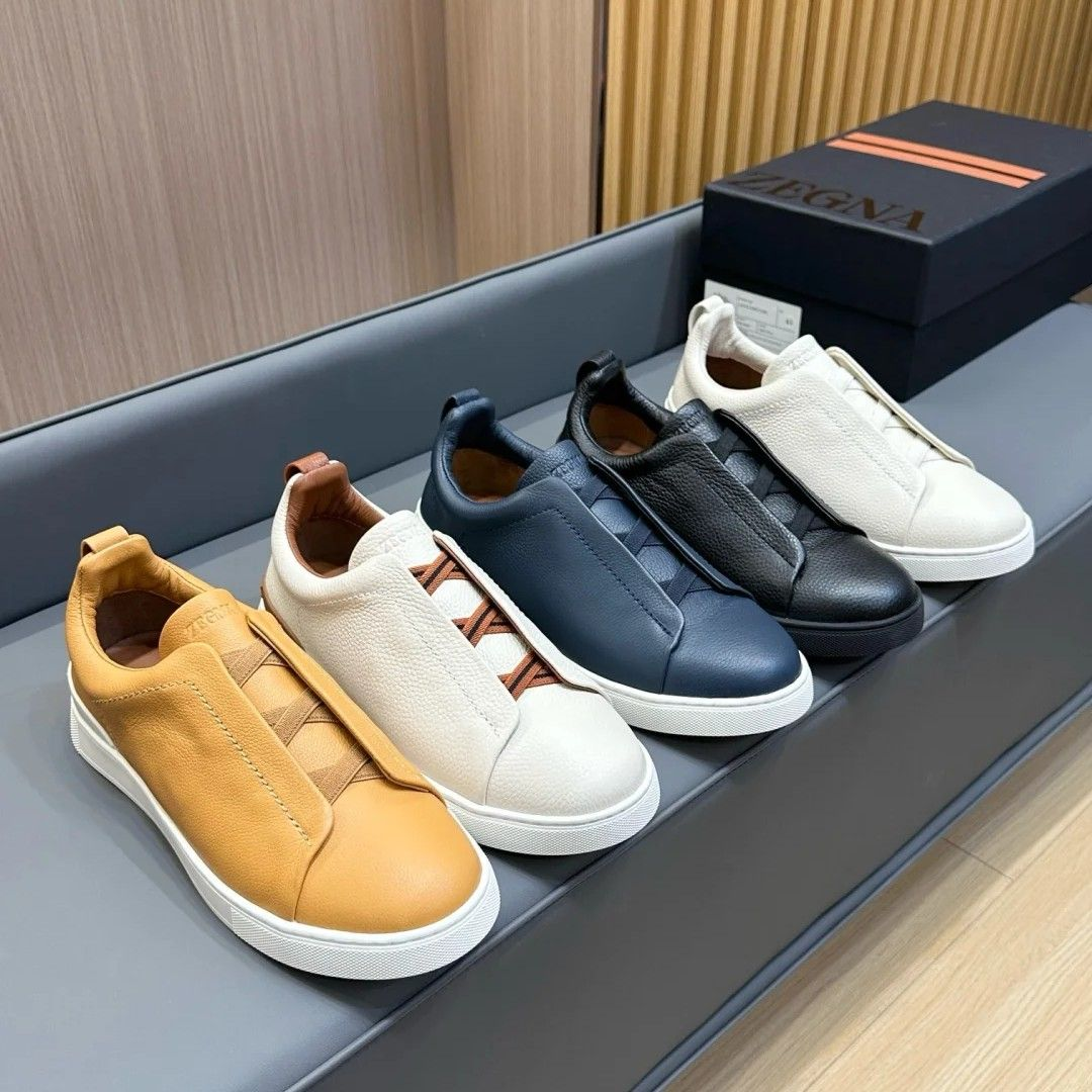 Womens man trainer zenga shoe Designer Casual shoe Luxury Sac Leather Run shoe 10a Mirror quality track Hlike shoe loafers Outdoor sport tennis walk Platform shoes