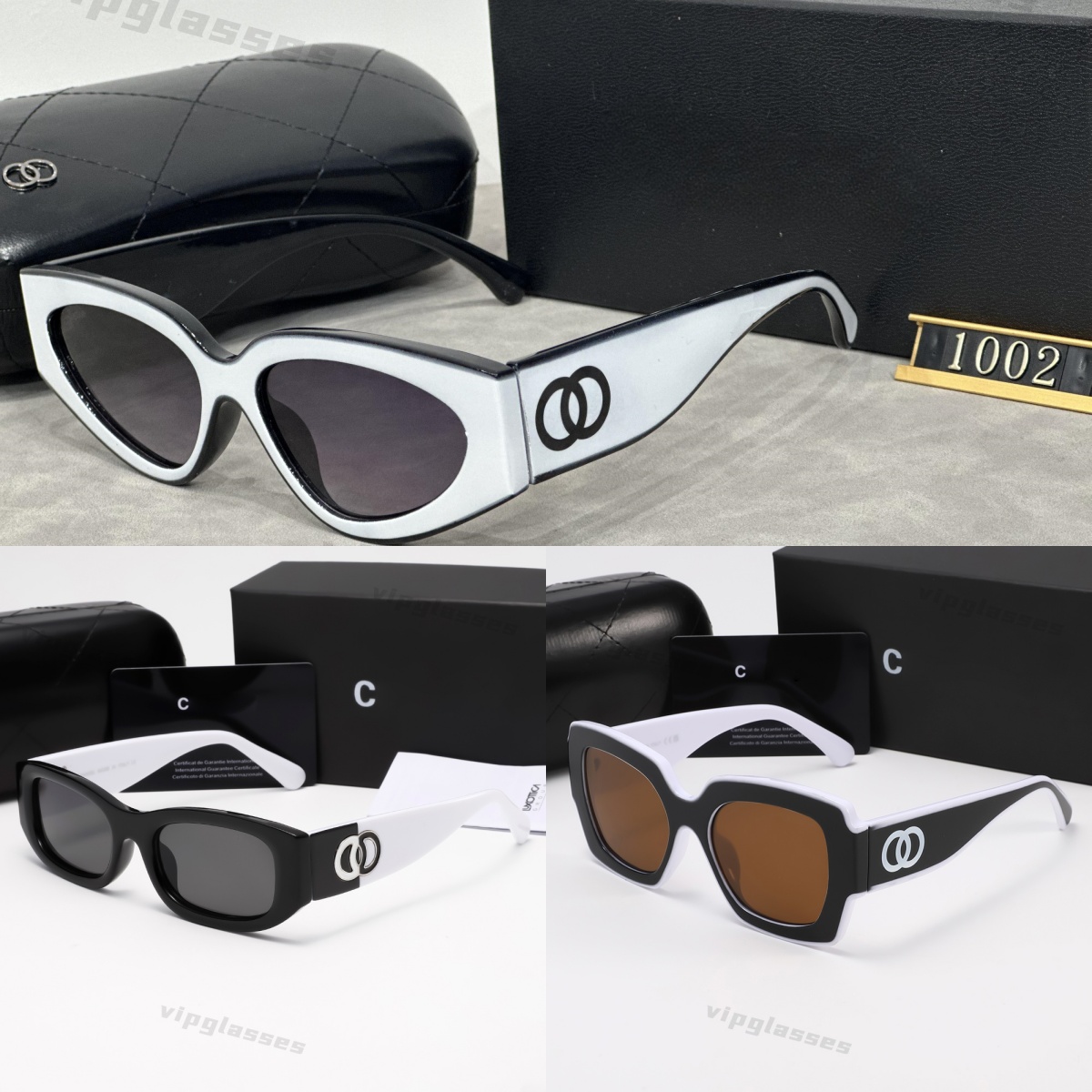 Designer sunglasses fashion polarized sunglasses UV resistant luxury sunglass men women Goggle Retro square sun glass Casual eyeglasses With Box