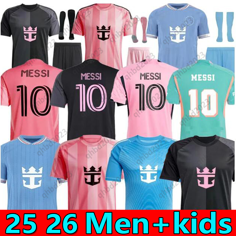 MESSIS 2025 MiamiS CF Suarez soccer jerseys Inter Matuidi MARTINEZ MOTA HIGUAIN JEAN FRAY CAMPANA YEDLIN 25 26 Men kids kit Player Fans version football shirt 4XL