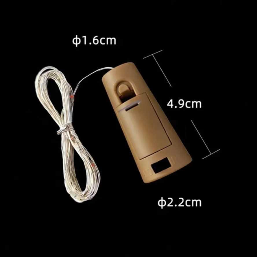 3m LED Wine Bottle Cork String Lights Holiday Decoration Garland Wine Bottle Fairy Lights Christmas Copper Wire String LightsXJ250612