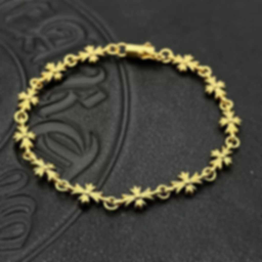 Matching Bracelets for Couples Vintage Style Cross Anchor Design Hip Hop Punk GoldSilver Bracelet for Men Women Z250910