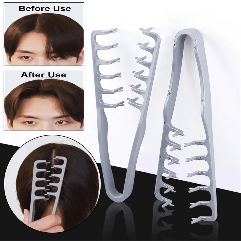 Volumizing Wide-Tooth Hair Styling Comb Fluffy Textured Styling Comb Roots Fluffy Korea Style Seam Covering Bangs Hair Combs 250613