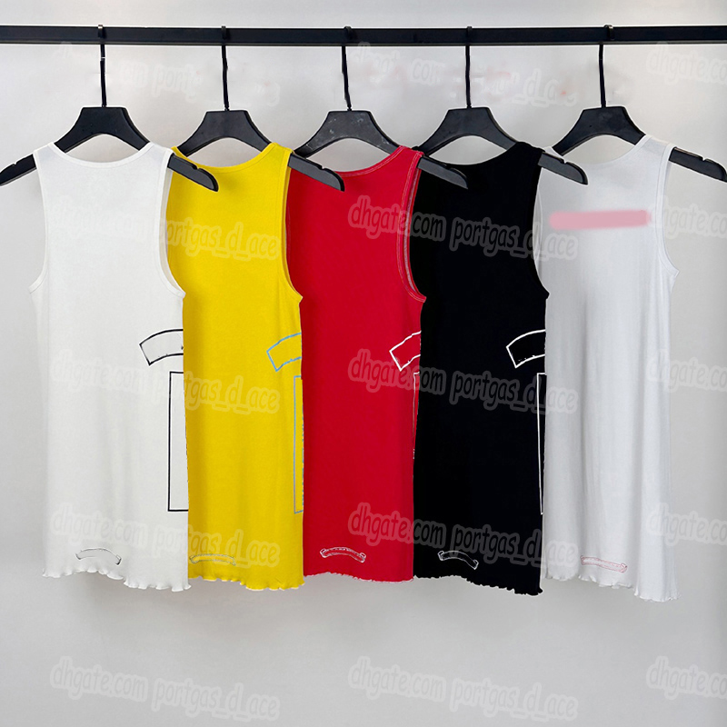 Designer Letters Tank Tops Dresses Luxury Women Black Short Vest Dress Brand Summer Sexy Sleeveless Long Tanks