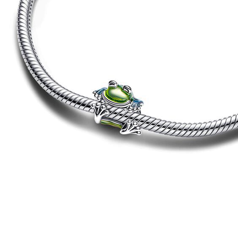 FewDook Charms Silver Plated Car Backpack Monkey Butterfly Firefly Frog Fit Pan Bracelet Women Golden Plated Pendant Beads Jewelry Hot Gift - view 3